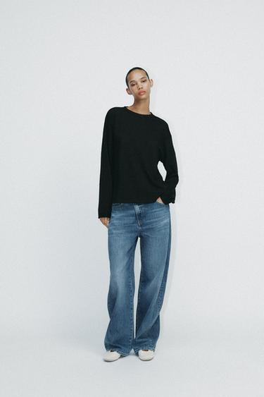 SLUB RUSTIC T-SHIRT - Black by Zara - Image 0