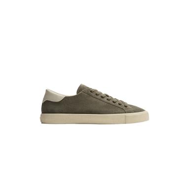 LEATHER TRAINERS - Grey by Zara