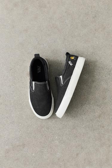 COTTON SNEAKERS - Black by Zara
