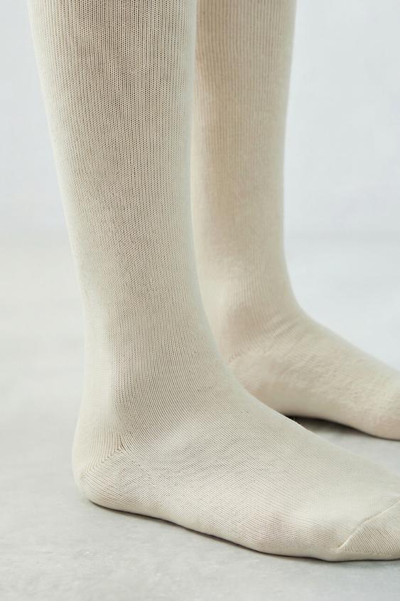 TWO-PACK OF PLAIN TIGHTS - Sand by Zara - Image 0