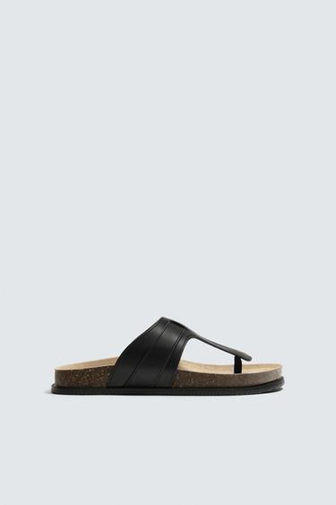 STRAP SANDALS - Black by Zara
