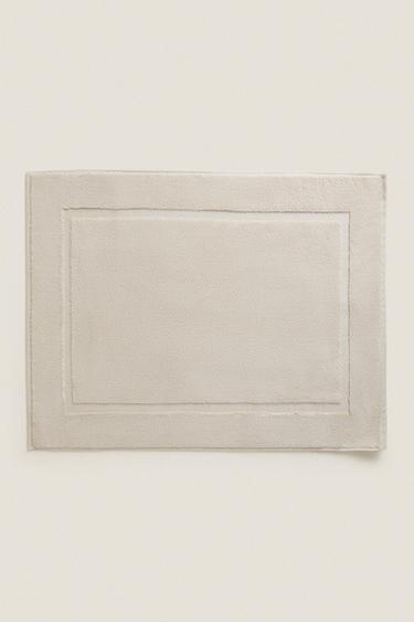 NON-SLIP SOFT TERRY BATH MAT - Light sand by Zara