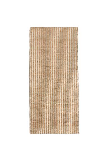 JUTE CARPET RUNNER - Ecru / Beige by Zara