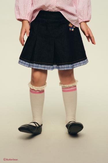 2-PACK OF BUTTERBEAR © LONG SOCKS - White by Zara