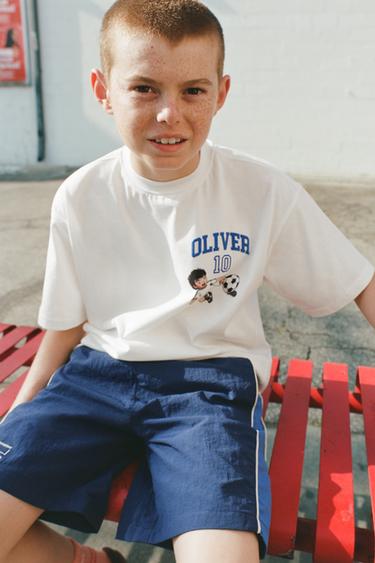 OLIVER Y BENJI © CAMPEONES T-SHIRT - White by Zara