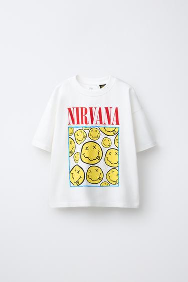 NIRVANA ® PRINTED T-SHIRT - White by Zara