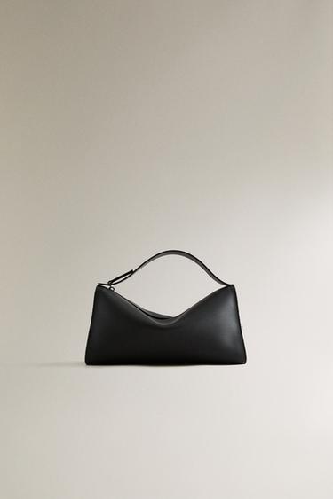MINI LEATHER BAG - Black by Zara - Image 0