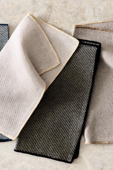 CLEANING CLOTH (SET OF 4) - Blue by Zara