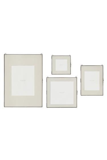 PHOTO FRAME WITH BLACK BORDER - Black by Zara