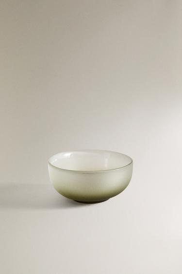 OMBRÉ GLASS MINI BOWL - Green by Zara - Image 0