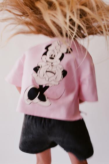 MINNIE MOUSE © DISNEY T-SHIRT AND BERMUDA SET - Anthracite grey by Zara