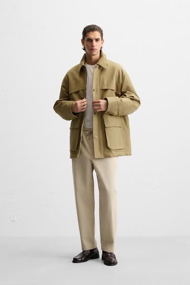 CARROT FIT TROUSERS - Ecru by Zara - Image 0