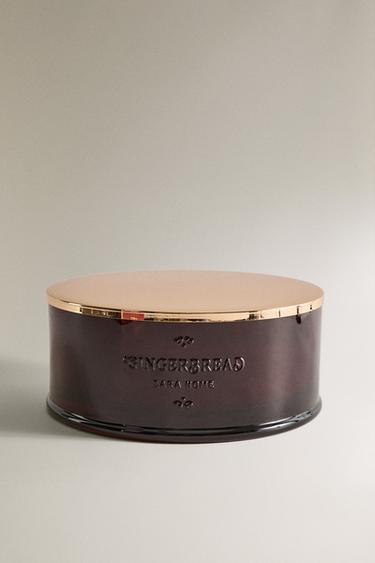 (900 G) GINGERBREAD SCENTED CANDLE - Red by Zara