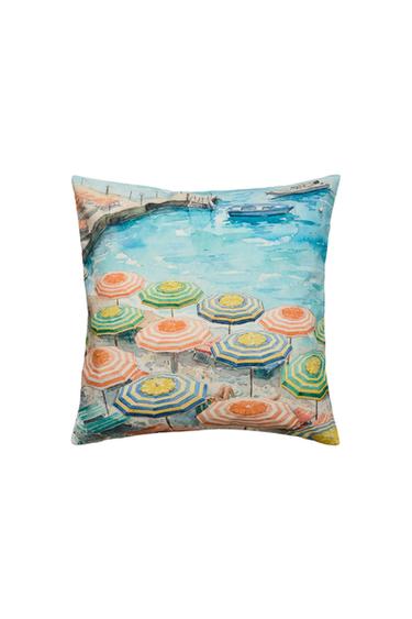 PARASOL CUSHION COVER - Blue by Zara
