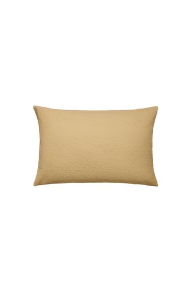 TEXTURED JACQUARD CUSHION COVER - Beige by Zara