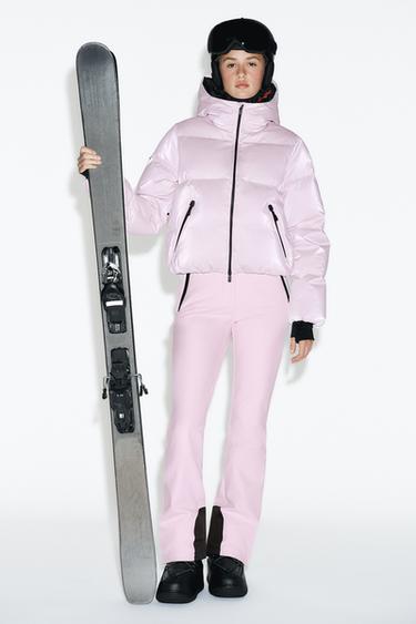FLARE WATER-RESISTANT WINDPROOF RECCO® TECHNOLOGY SKI COLLECTION TROUSERS - Pink by Zara