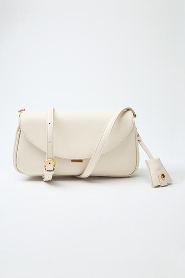 LONG CROSSBODY BAG - Ecru by Zara