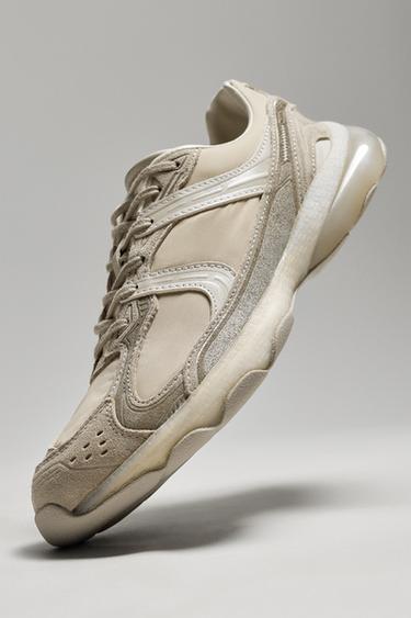 MONOCHROME TRAINERS - Taupe Grey by Zara