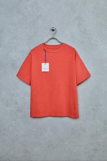 STORIESZ - PLAIN T-SHIRT - Red by Zara