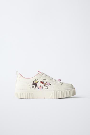 HELLO KITTY © SANRIO SNEAKERS - White by Zara