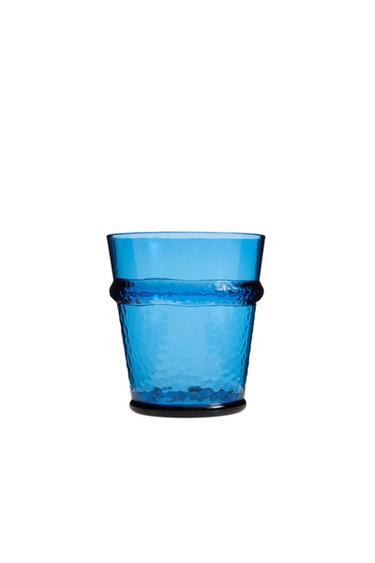 BLUE ACRYLIC TUMBLER - Blue by Zara
