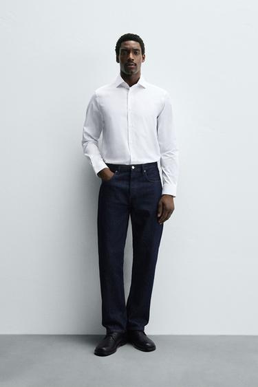 REGULAR FIT SHIRT - White by Zara