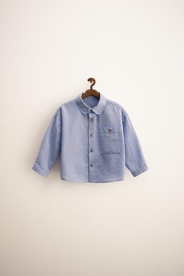 ZARA TIMELESS - CHECK SHIRT - Blue by Zara