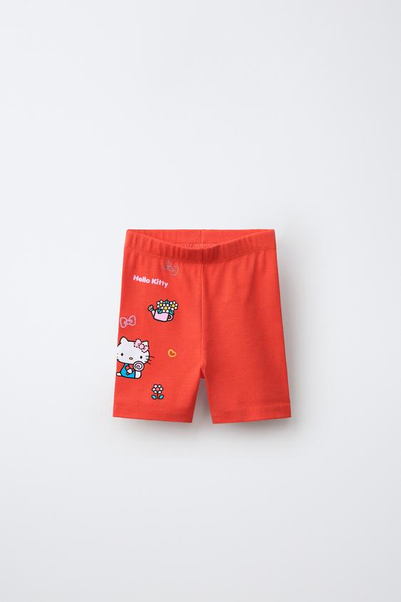 HELLO KITTY © SANRIO CYCLING LEGGINGS - Red by Zara - Image 0