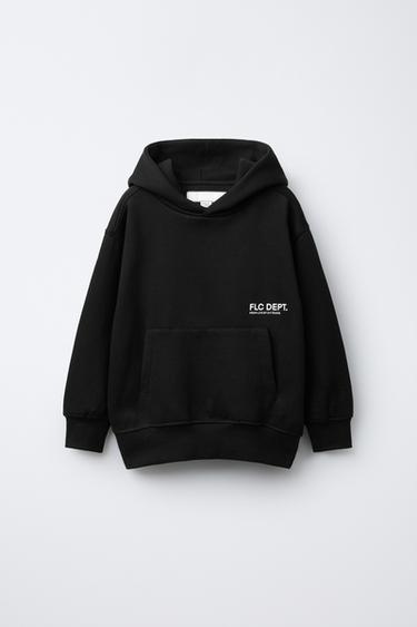 BASIC HOODIE - Black by Zara