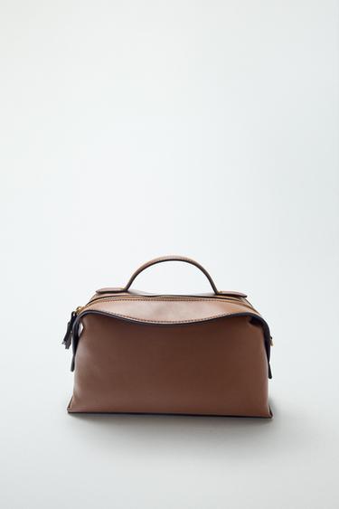 CITY BAG - Dark tan by Zara