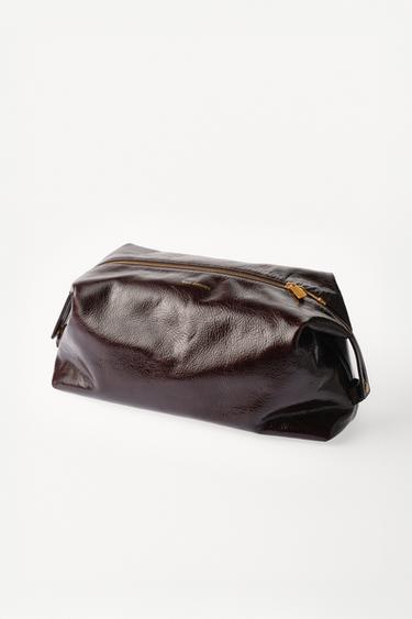 XXL LEATHER CLUTCH WILLY CHAVARRIA X ZARA - Brown by Zara