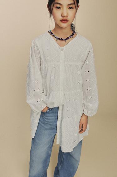 ROMANTIC PANELLED DRESS - White by Zara