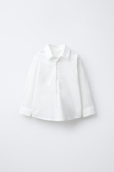 SUPER STRETCH SHIRT - White by Zara - Image 0
