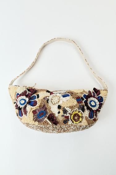 BEADED HANDBAG - Multicoloured by Zara