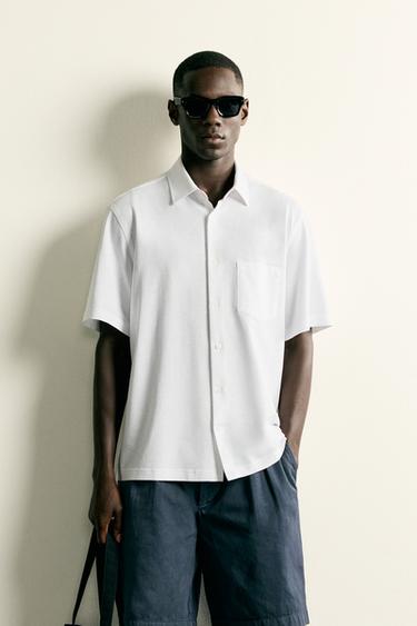 COMFORT REGULAR FIT SHIRT - White by Zara
