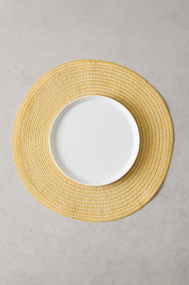 PACK OF ROUND PLACEMATS (PACK OF 2) - Curry by Zara