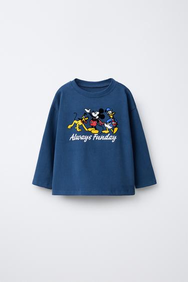 MEDIUM WEIGHT MICKEY MOUSE AND FRIENDS © DISNEY T-SHIRT - Blue by Zara