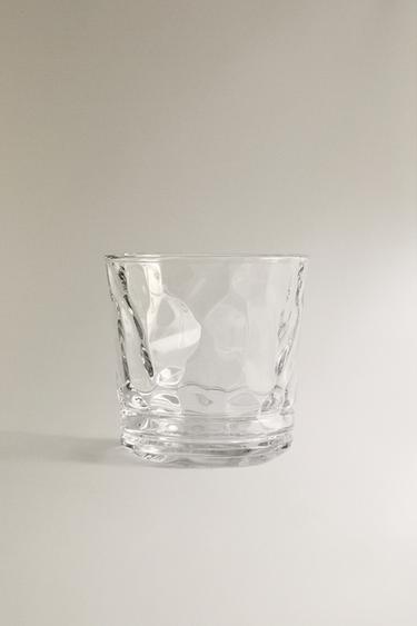 RAISED DESIGN GLASS TUMBLER -  by Zara - Image 0