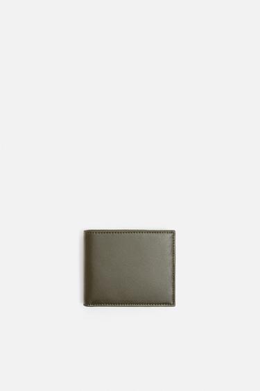 PLAIN WALLET - Green by Zara - Image 0