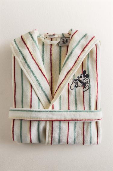 KIDS' MICKEY & MINNIE ©DISNEY VELOUR DRESSING GOWN - Yellow by Zara