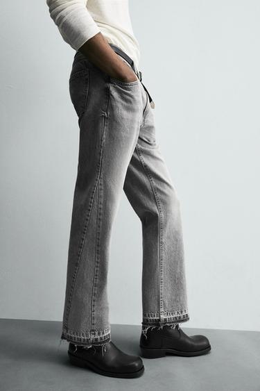 LIMITED EDITION CHUNKY LEATHER BOOTS - Black by Zara