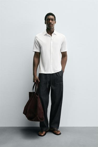 SOFT REGULAR FIT SHIRT - White by Zara - Image 0