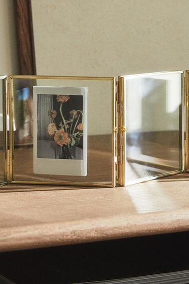 MULTIPLE PHOTO FRAME - Golden by Zara