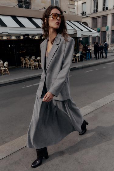 BLAZER AND SKIRT SET WITH BELT - Y by Zara