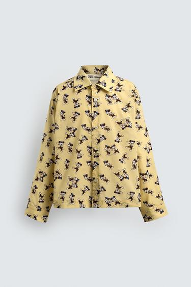 MORTY + FERDY SHIRT HARRY LAMBERT FOR ZARA X DISNEY - Yellow by Zara