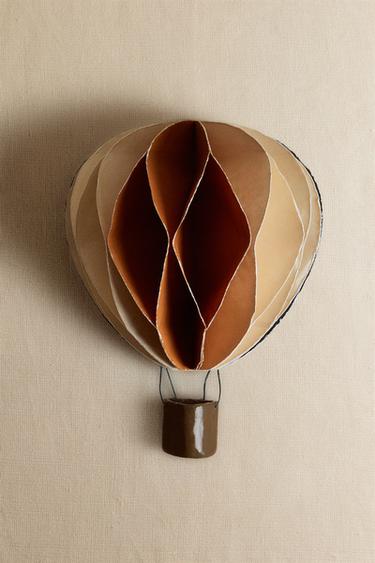 COLOURED PAPER WALL BALLOON (21 CM) - Multicoloured by Zara