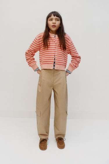 STRIPED CARDIGAN - Stripes by Zara