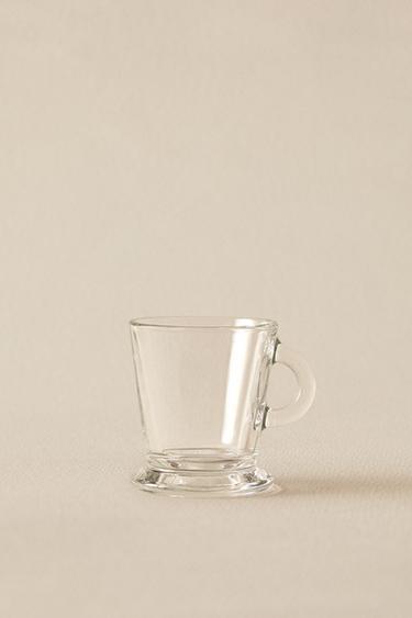 TRANSPARENT GLASS ESPRESSO CUP - 990 by Zara