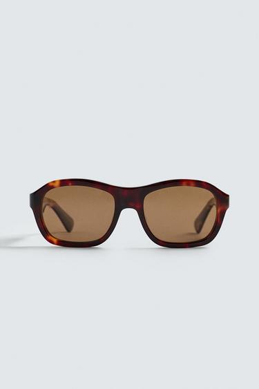 OVAL SUNGLASSES - Tortoiseshell by Zara