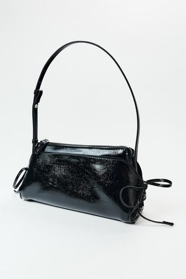 SHOULDER BAG WITH BOWS - Black by Zara